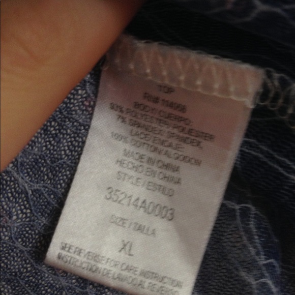 Sleeveless Size Youth XL Flower Patterned Blouse - Picture 4 of 6